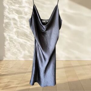 Audrey3+1 Black Silk Dress